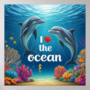 I love the Ocean Poster