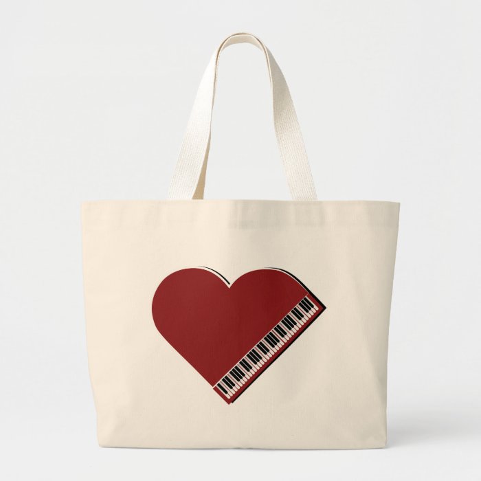 I love the Piano Canvas Bag