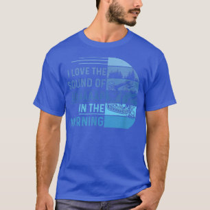 I Love The Sound Of Braaaap In The Morning Snowmob T-Shirt