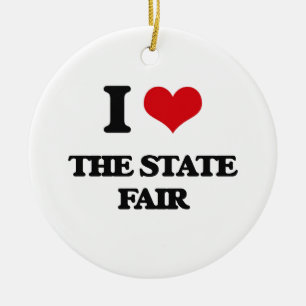 I love The State Fair Ceramic Ornament