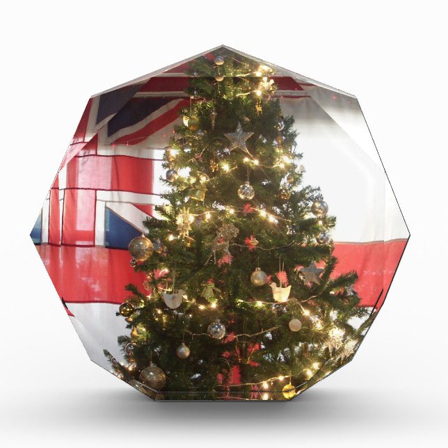 I Love The United Kingdom Holiday Special Event Ar Acrylic Award (Front)