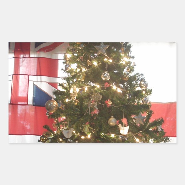 I Love The United Kingdom Holiday Special Event Ar Rectangular Sticker (Front)