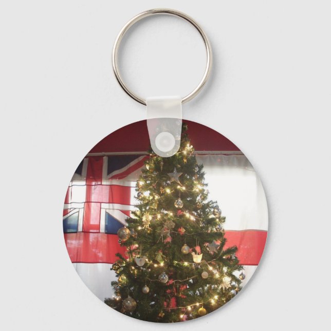 I Love The United Kingdom Holiday Special Event   Keychain (Front)