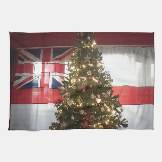 I Love The United Kingdom Holiday Special Event   Kitchen Towel (Horizontal)