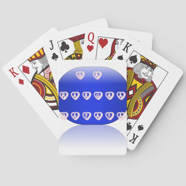 I love The United Kingdom Poker Cards (Back)