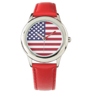I LOVE THE UNITED STATES OF AMERICA WATCH