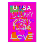 I Love The United States: Stronger Together (Front)