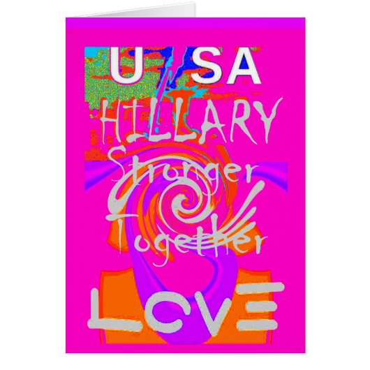 I Love The United States: Stronger Together (Front)