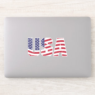 I Love the USA Sticker