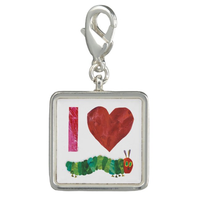 I Love The Very Hungry Caterpillar Charm (Front)