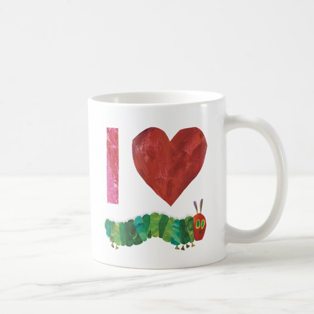 I Love The Very Hungry Caterpillar Coffee Mug (Right)