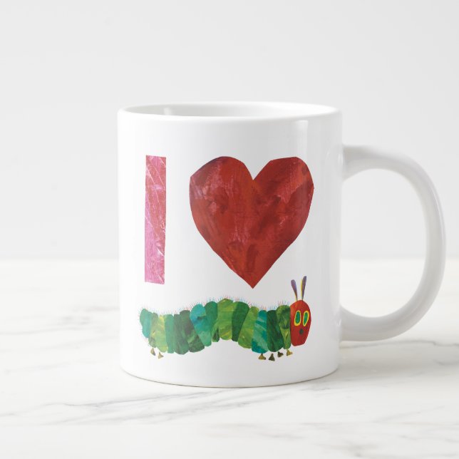 I Love The Very Hungry Caterpillar Giant Coffee Mug (Right)