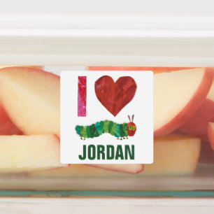 I Love The Very Hungry Caterpillar Labels