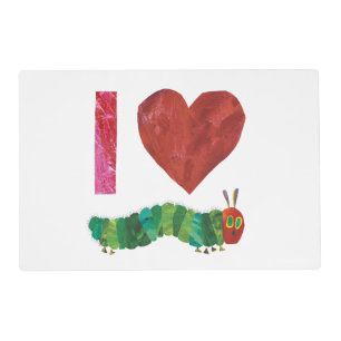 I Love The Very Hungry Caterpillar Placemat