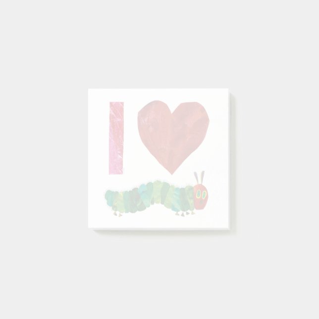I Love The Very Hungry Caterpillar Post-it Notes (Front)