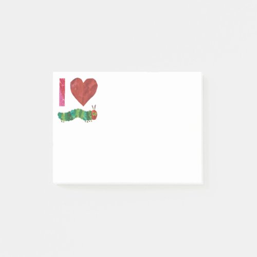 I Love The Very Hungry Caterpillar Post_it Notes