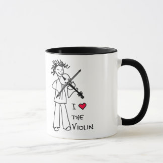 I Love The Violin Mug for the Violin Site Store