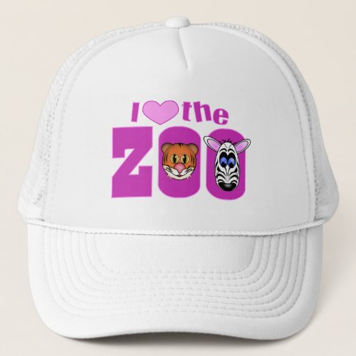 I Love the Zoo Trucker Hat