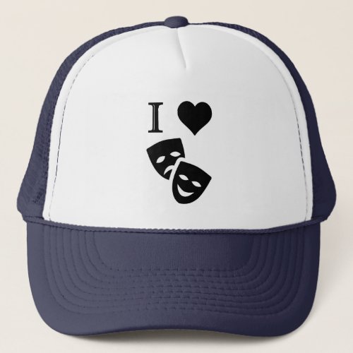 I Love Theatre Trucker Hat