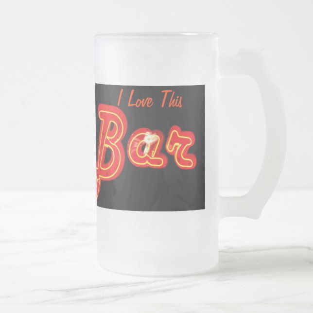 I Love This Bar Mug (Right)
