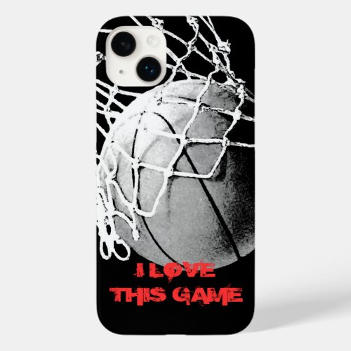 I Love This Game _ Basketball Case_Mate iPhone 14 Plus Case