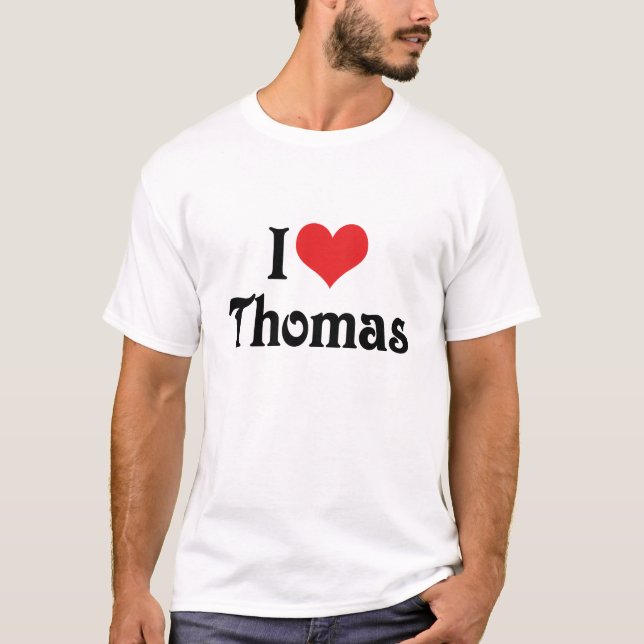 I Love Thomas T-Shirt (Front)