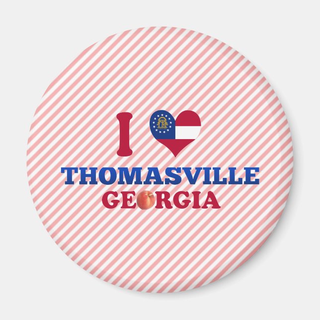 I Love Thomasville, Georgia Magnet (Front)