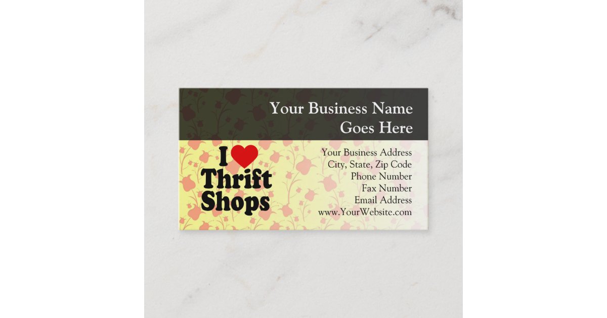 Thrift Store Business Names