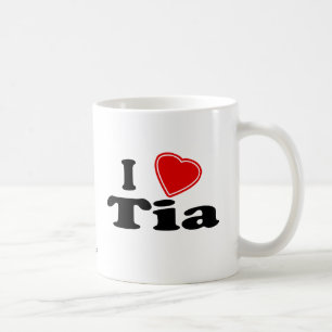 I Love Tia Coffee Mug