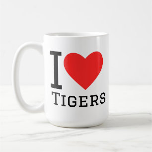I love tigers coffee mug