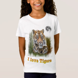 I love Tigers T-Shirt