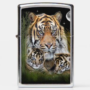 I love Tigers Zippo Lighter