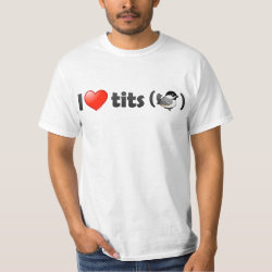 I Love Tits (BCCH) Men's Crew Value T-Shirt