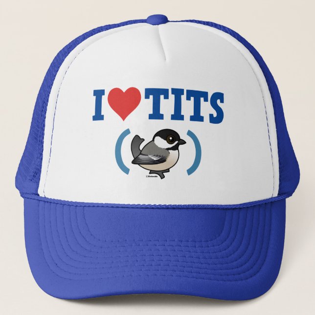 I Love Tits (BCCH) Trucker Hat (Front)