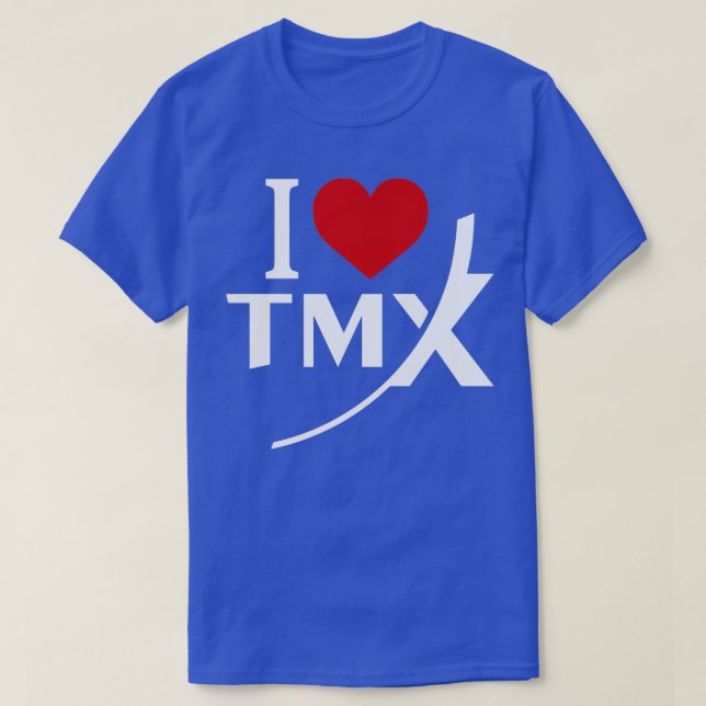 I Love TMX T-Shirt (Design Front)
