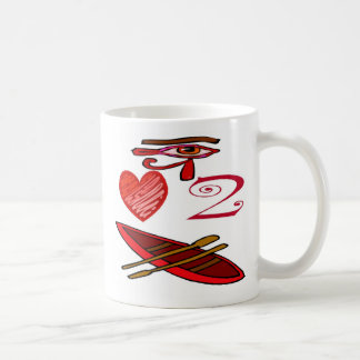I Love To Canoe Coffee Mug