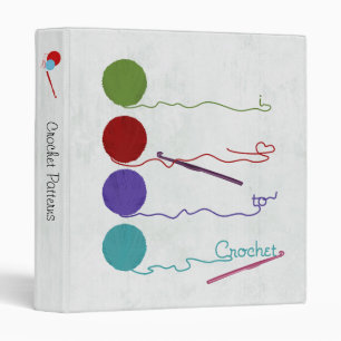 I Love to Crochet Binder