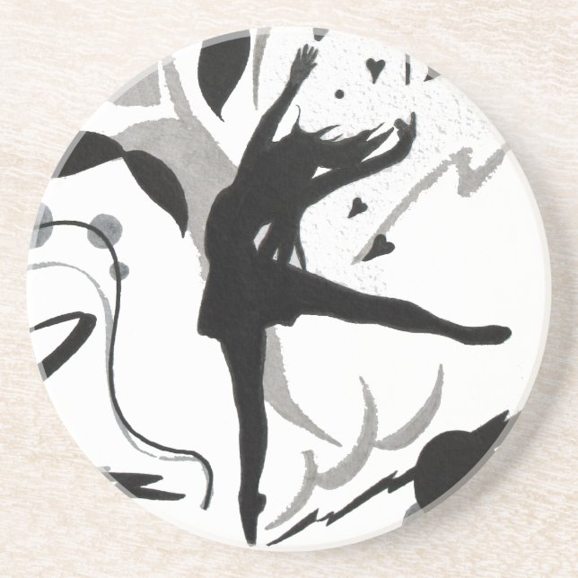I Love To Dance! Coaster (Front)