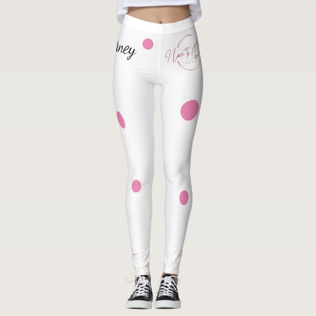 I love to Dance leggings (Front)