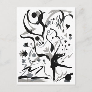 I Love To Dance! Postcard