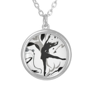 I Love To Dance! Silver Plated Necklace