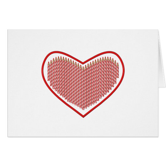 I love to draw cards (Front Horizontal)