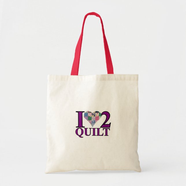 I Love to Quilt  - Tote (Front)