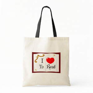 I Love To Read bag