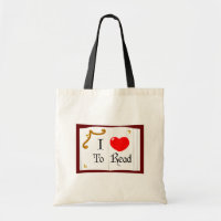 I Love To Read bag