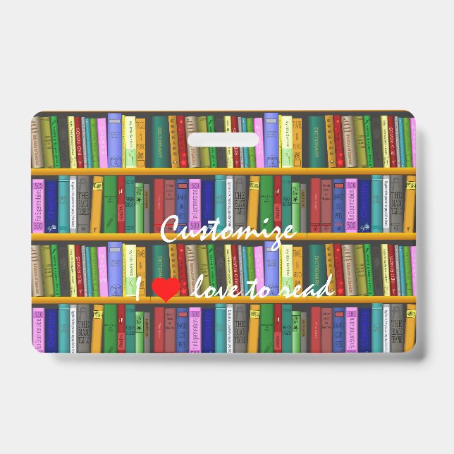 I love to read Books  Thunder_Cove Badge (Front)