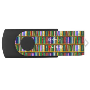 I love to read Books Thunder_Cove Flash Drive