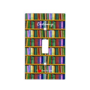 I love to read Books Thunder_Cove Light Switch Cover