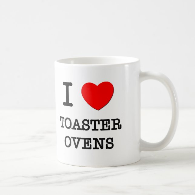 I Love Toaster Ovens Coffee Mug (Right)
