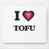 Mousepad Tofu de Kawaii que que as pessoas amem o tofu